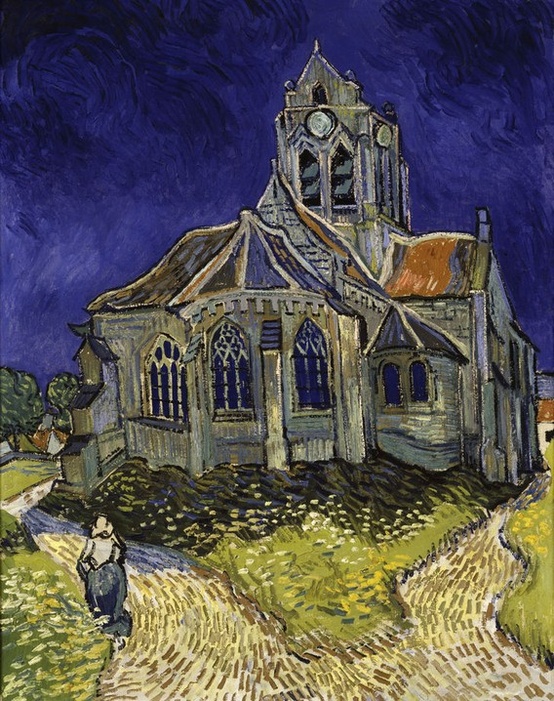 Photo:  'The Church in Auvers